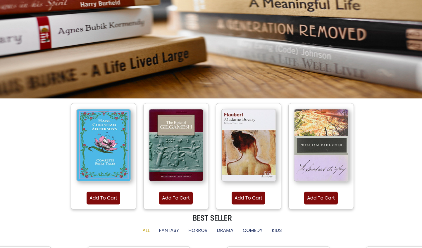 Bookstore Web Application