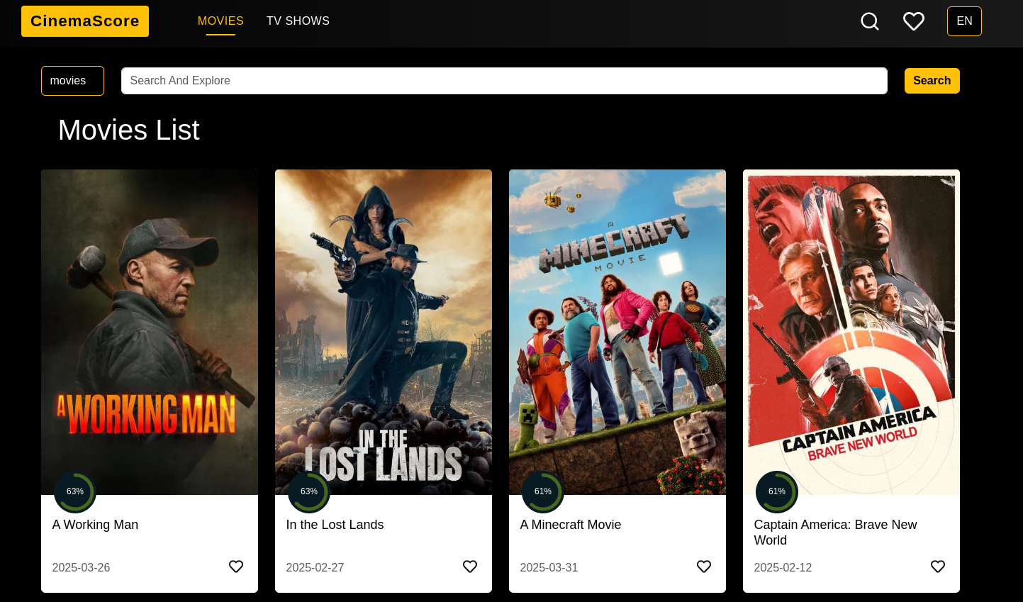 CinemaScore